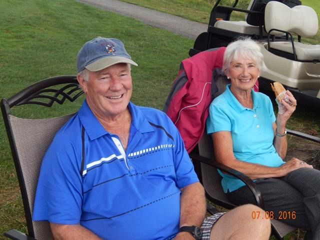 Dennis and Carol always helping out with volunteer roles Thank You!