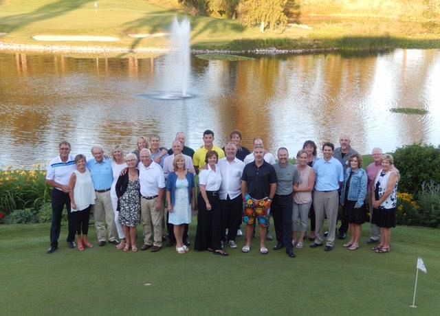 Group Shot at Champion Dinner