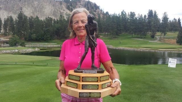 Shirley Gingras wins the Low Net KGCC Member