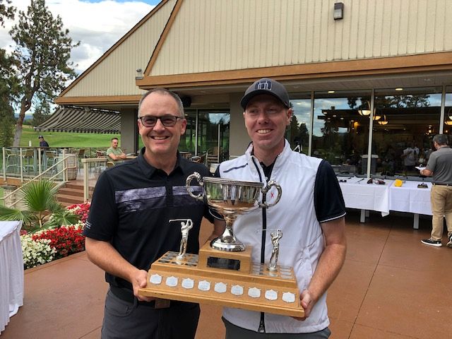 Trophy Presentation Keith Martin