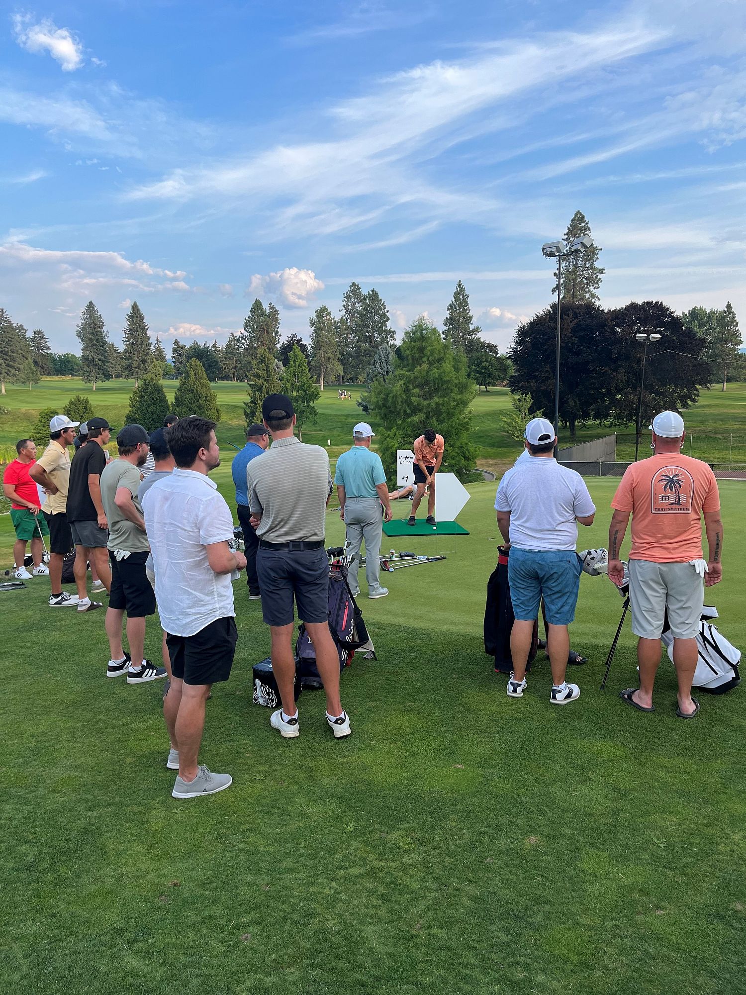 Mayhem Corner Par 3 Contest